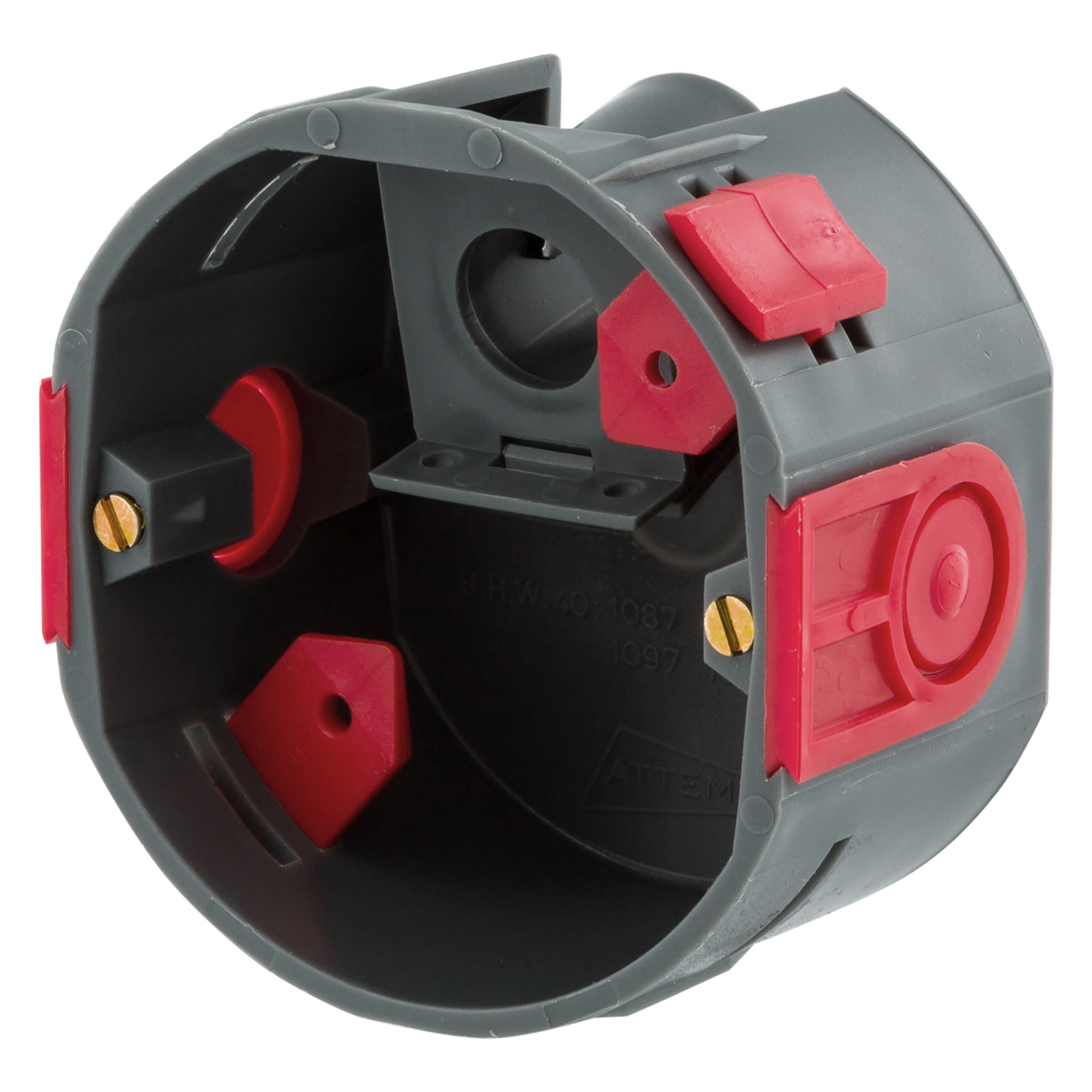 Attema inbouwdoos holle wand - UHW40 grijs Ø5/8