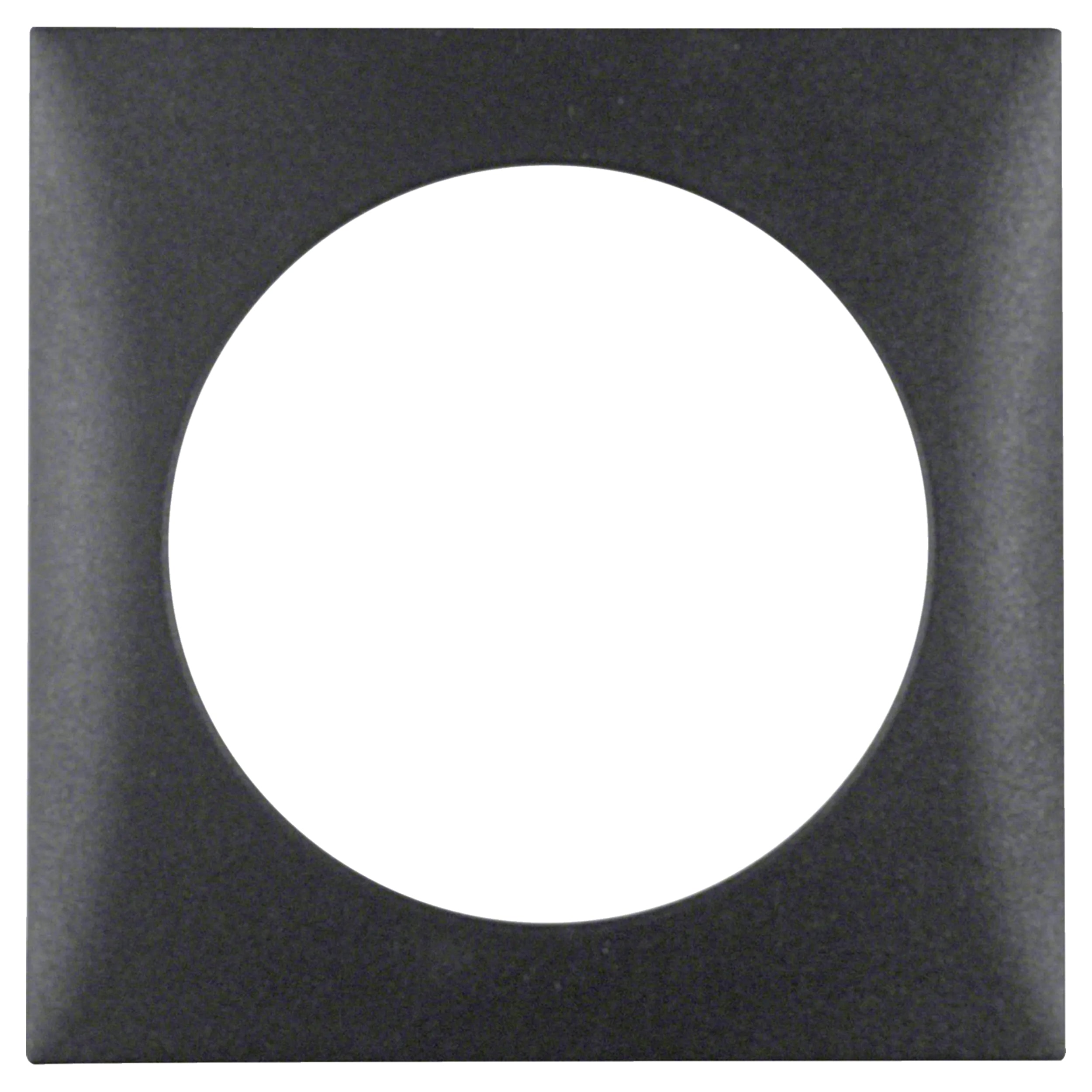 Berker Integro afdekraam inbouw - 1-voudig antraciet