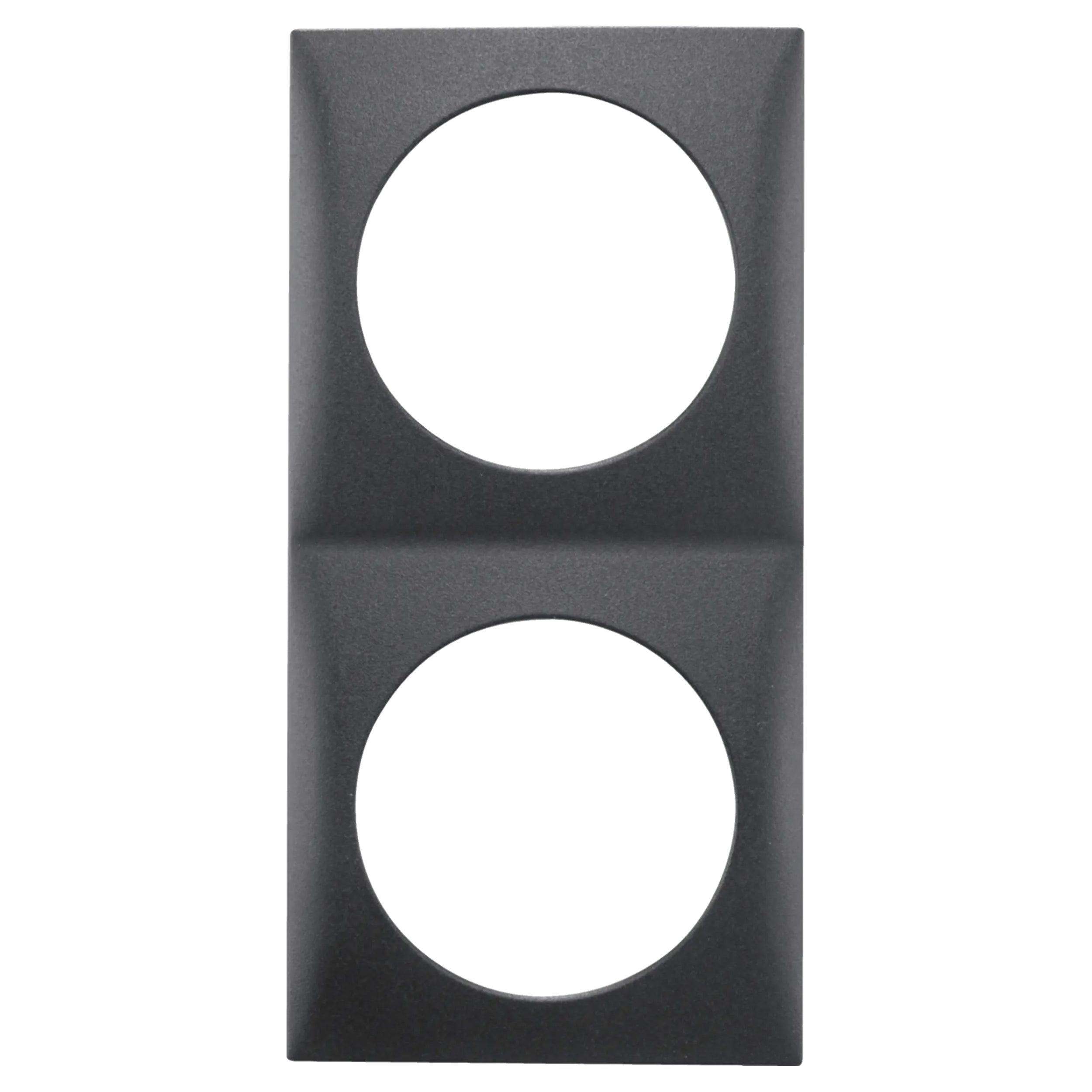 Berker Integro afdekraam inbouw - 2-voudig antraciet